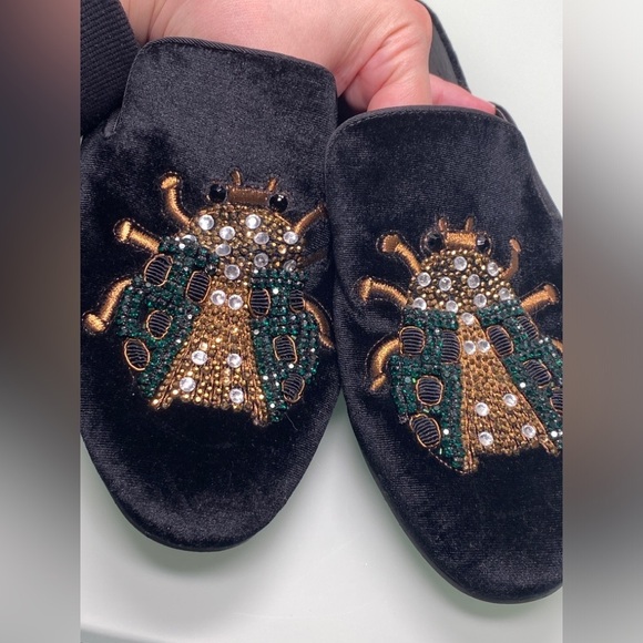 Steve Madden Hugh Embellished Beetle Flat Loafers - Picture 7 of 7